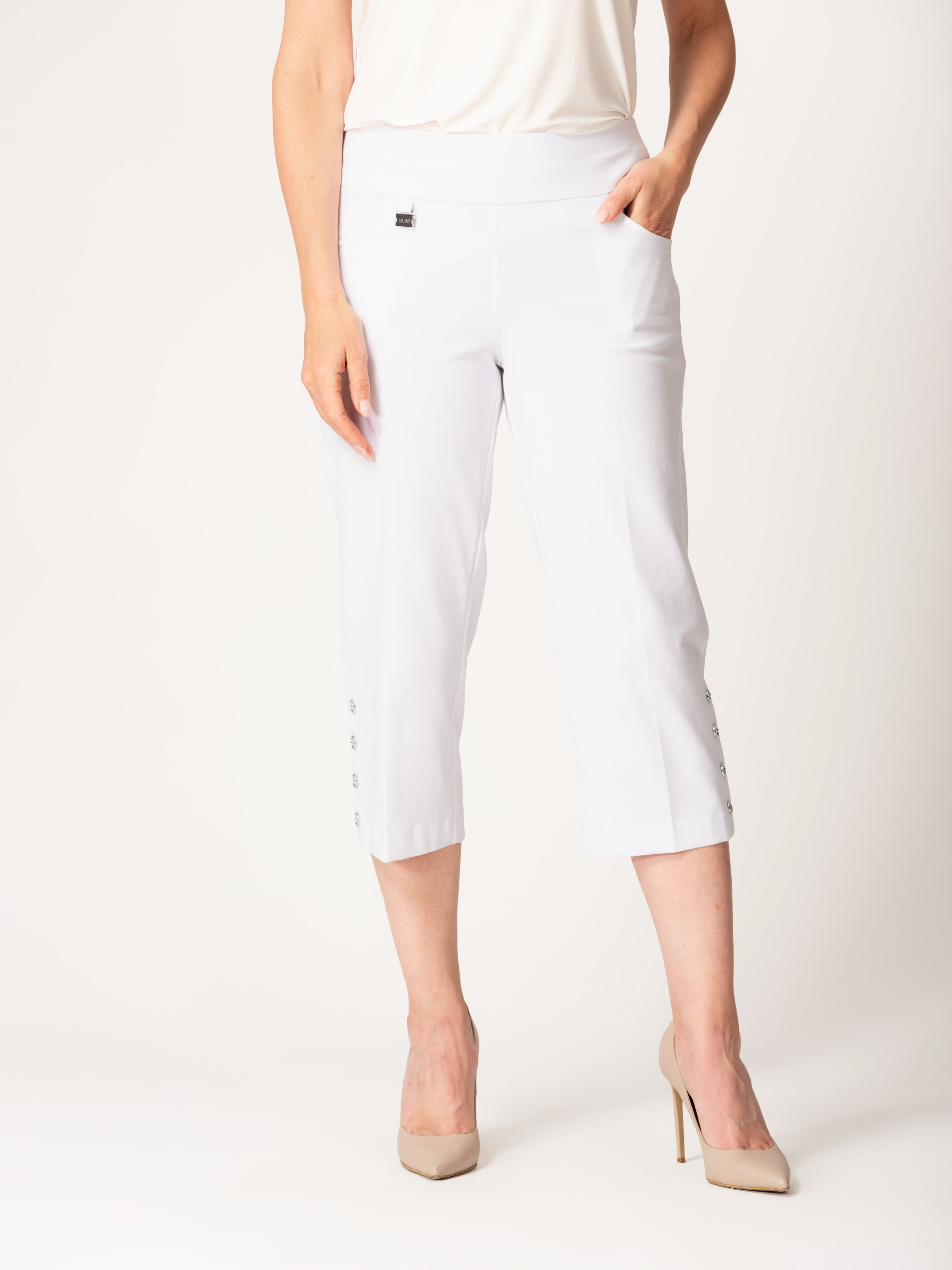 Lasania Style 9027 — women's wholesale capri, Regular & Petite, Made in Canada